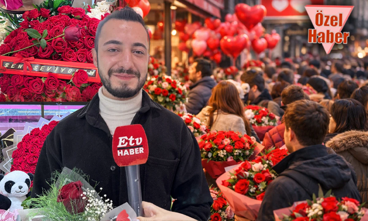 &Ccedil;İ&Ccedil;EK&Ccedil;İLERDE SEVGİLİLER G&Uuml;N&Uuml; YOĞUNLUĞU