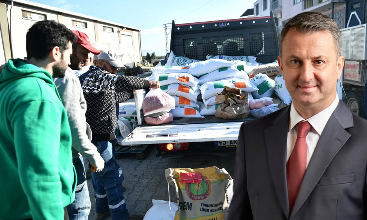 ÇİFTÇİLERE TOHUM VE GÜBRE DESTEĞİ