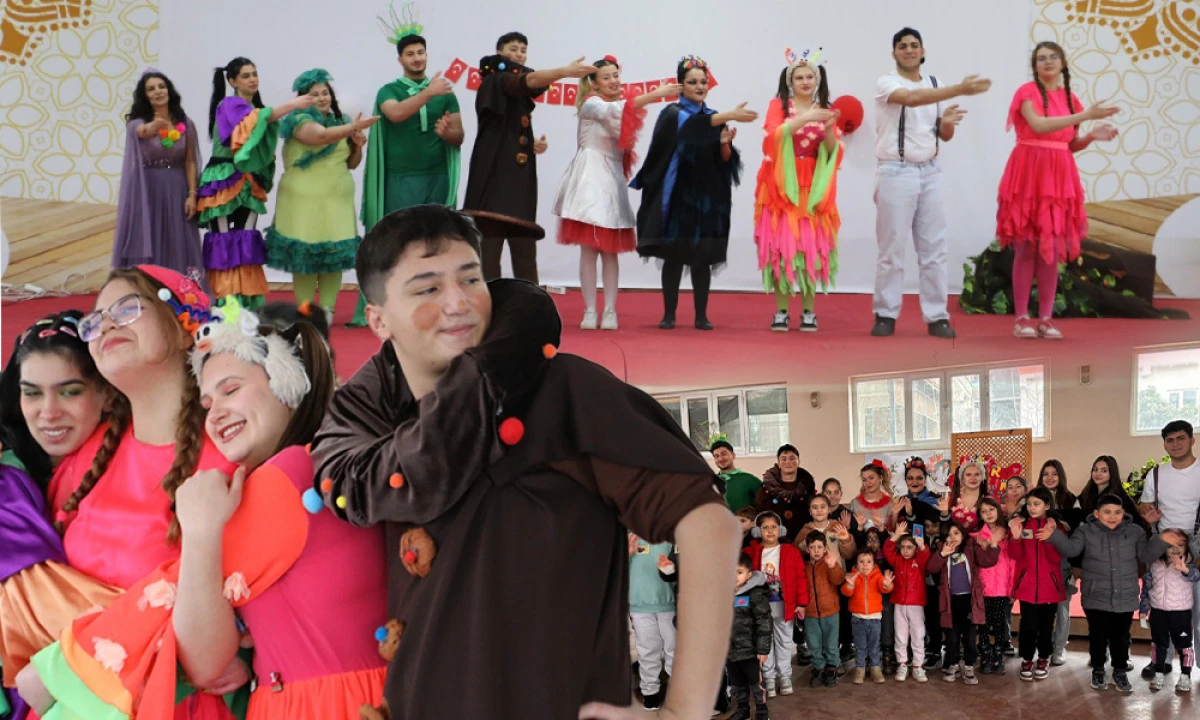 &Ccedil;OCUK TİYATROSU MİNİKLERLE BULUŞTU