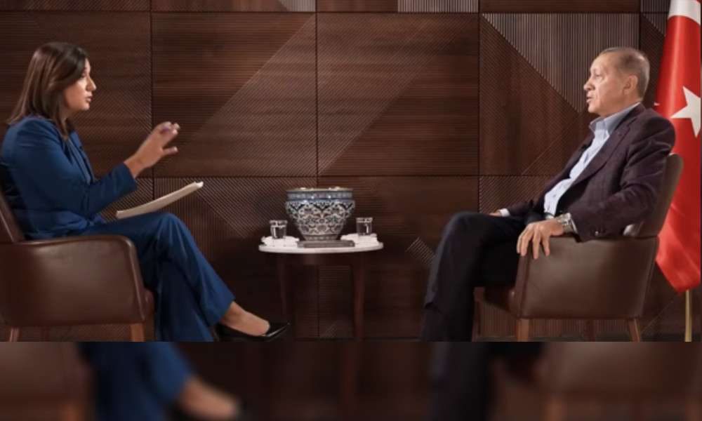 CUMHURBAŞKANI ERDOĞAN'DAN ABD'Lİ SUNUCUYA: SAYGI DUYACAKSIN