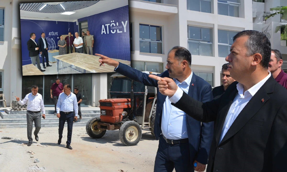 DEMİRCİ'DEKİ YATIRIMLARA YAKIN TAKİP