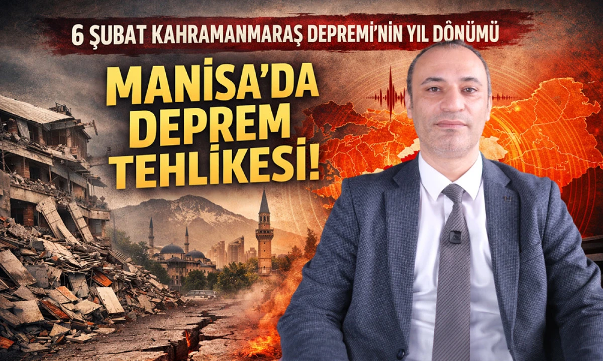 DEPREM GER&Ccedil;EĞİ MANİSA'NIN PEŞİNDE