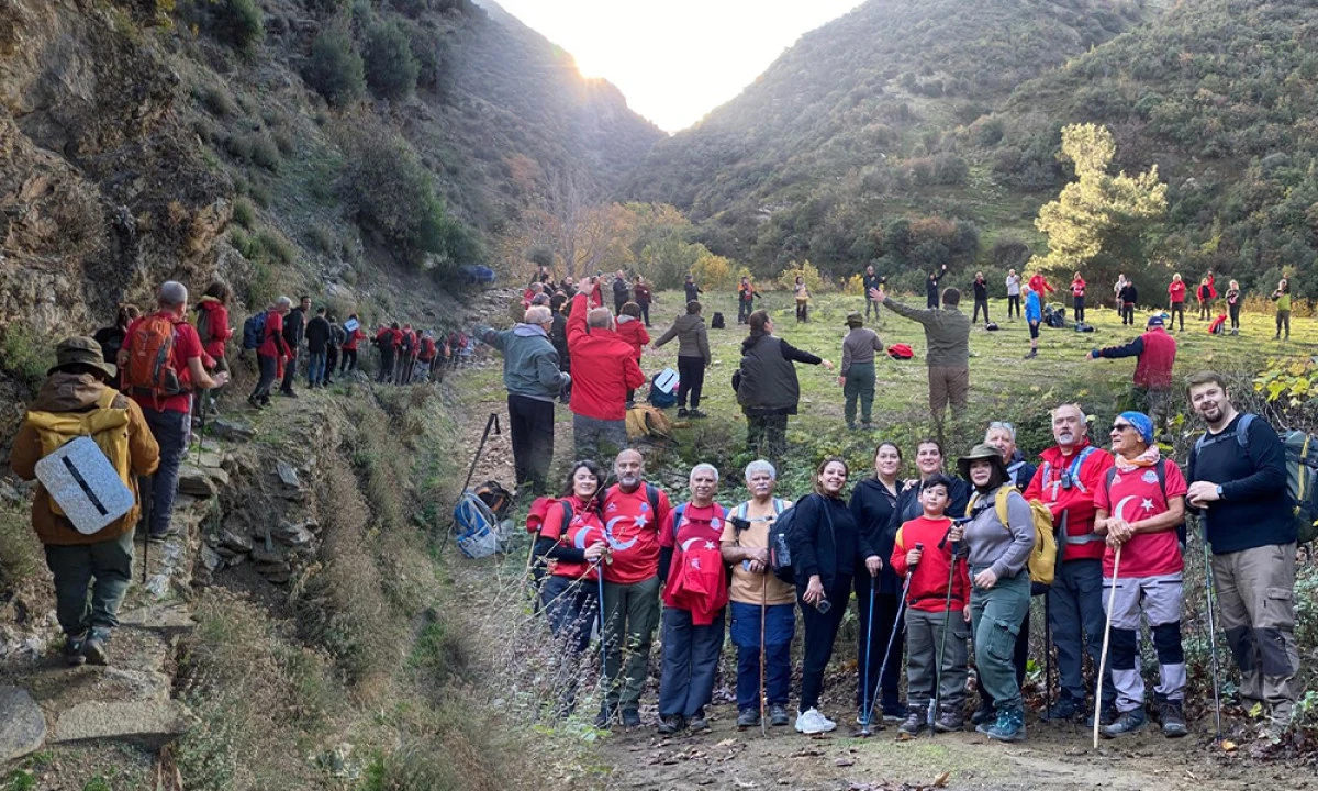 DOĞA TUTKUNLARINI BULUŞTURAN YÜRÜYÜŞ