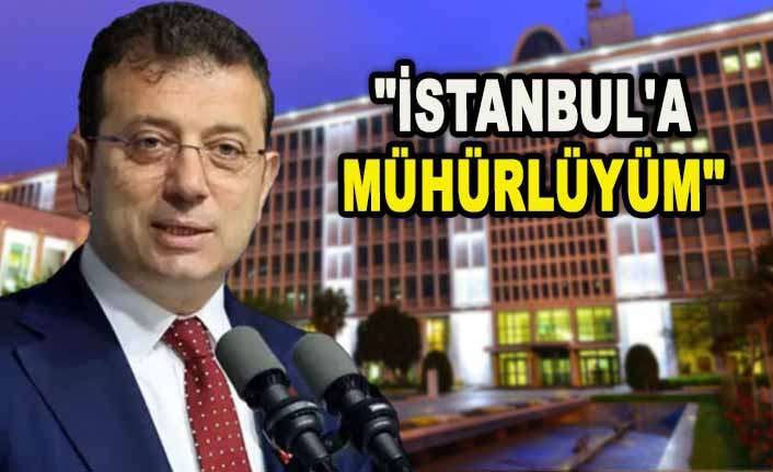 EKREM İMAMOĞLU İBB ADAYLIĞINI A&Ccedil;IKLADI