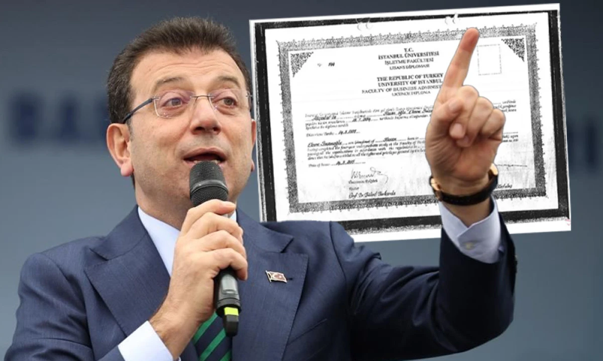 EKREM İMAMOĞLU'NUN DİPLOMA DAVASI ERTELENDİ
