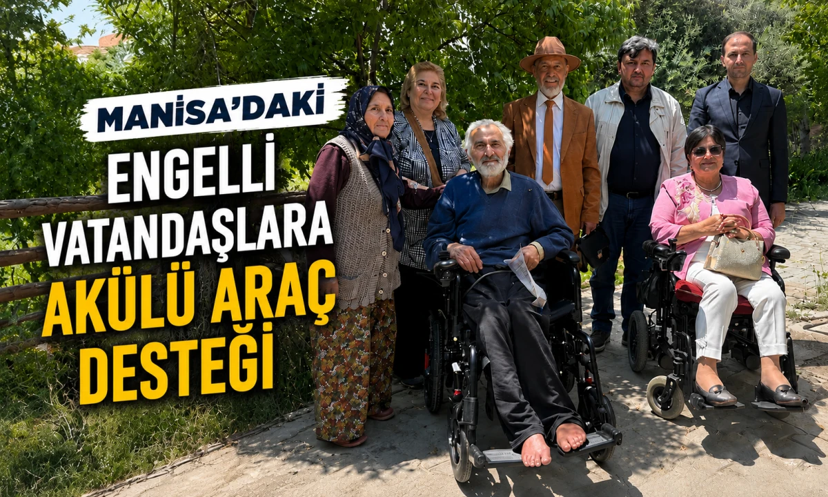 ENGELLİ VATANDAŞLARA AK&Uuml;L&Uuml; ARA&Ccedil; BAĞIŞI