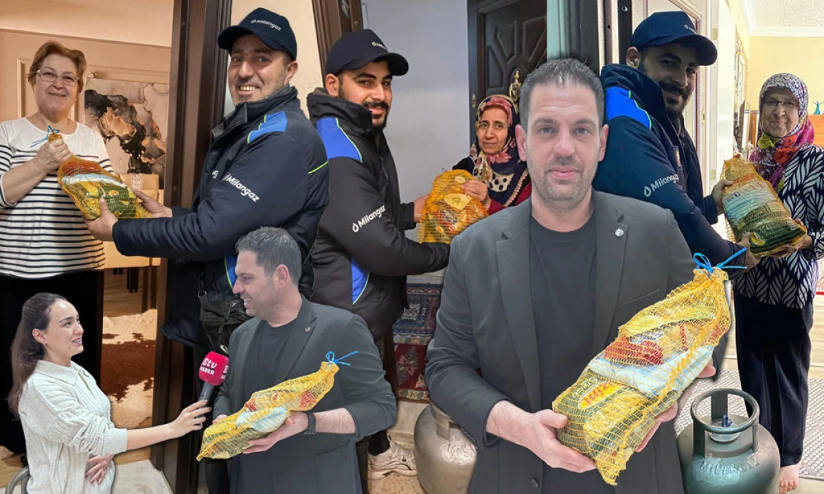 ERDİN&Ccedil; TİCARET MİLANGAZ&rsquo;DA 14 YILLIK RAMAZAN GELENEĞİ