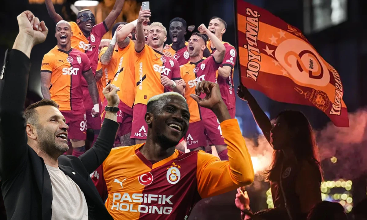 GALATASARAY, 4. KEZ ÜST ÜSTE ŞAMPİYON