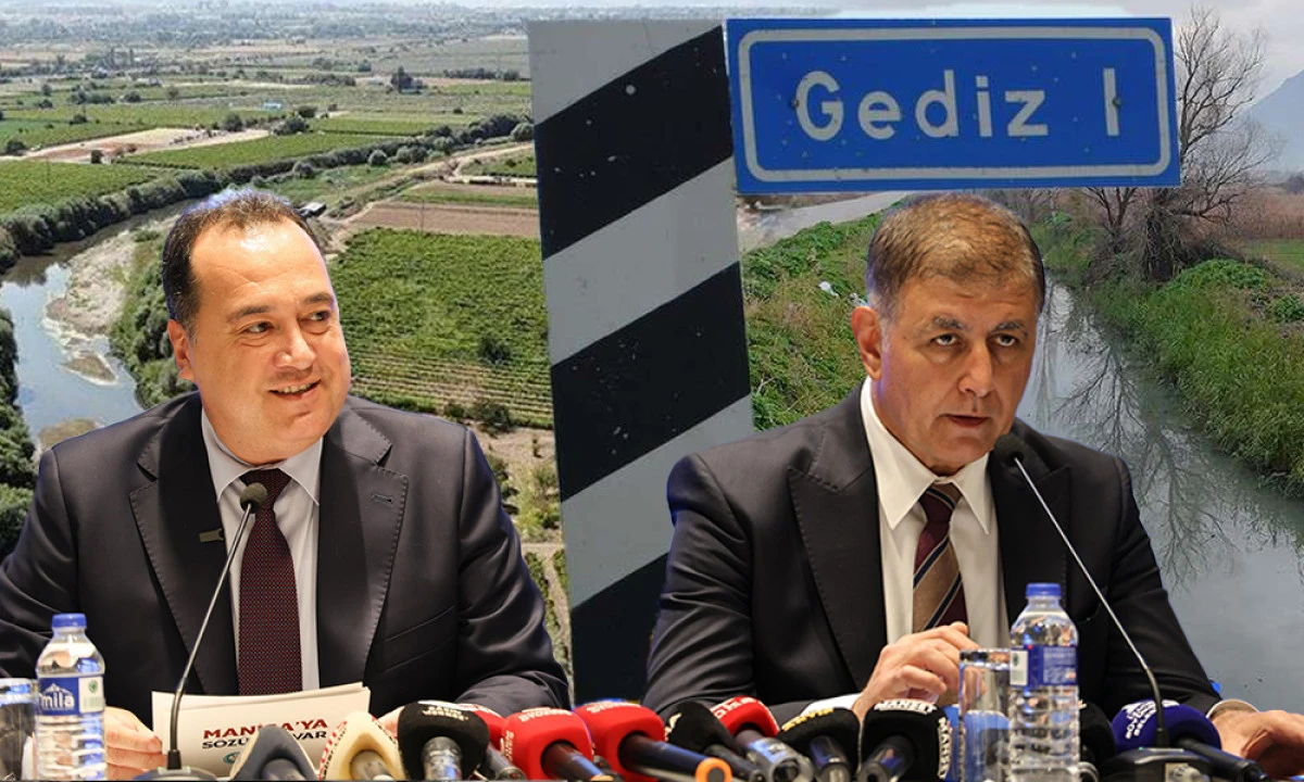 GEDİZ NEHRİ CAN ÇEKİŞİYOR