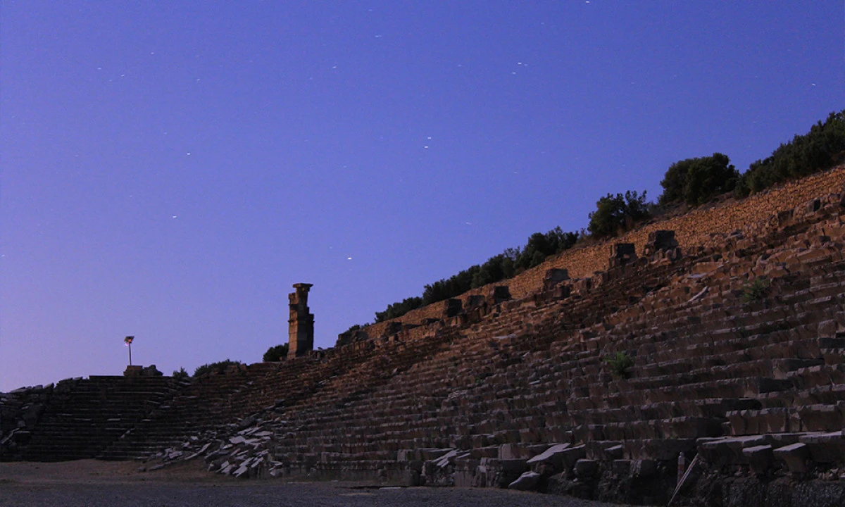 Gladyatörler Şehri Kibyra’da Meteor Yağmurunda Görsel Şölen Yaşandı