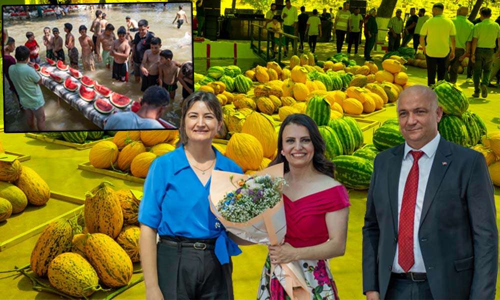 GÖLMARMARA'DA 40. KAVUN-KARPUZ FESTİVALİ DÜZENLENDİ