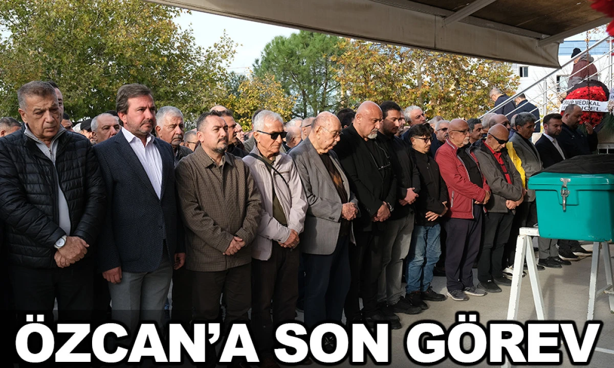 GÜRHAN ÖZCAN'IN ANNESİ SON YOLCULUĞUNA UĞURLANDI 