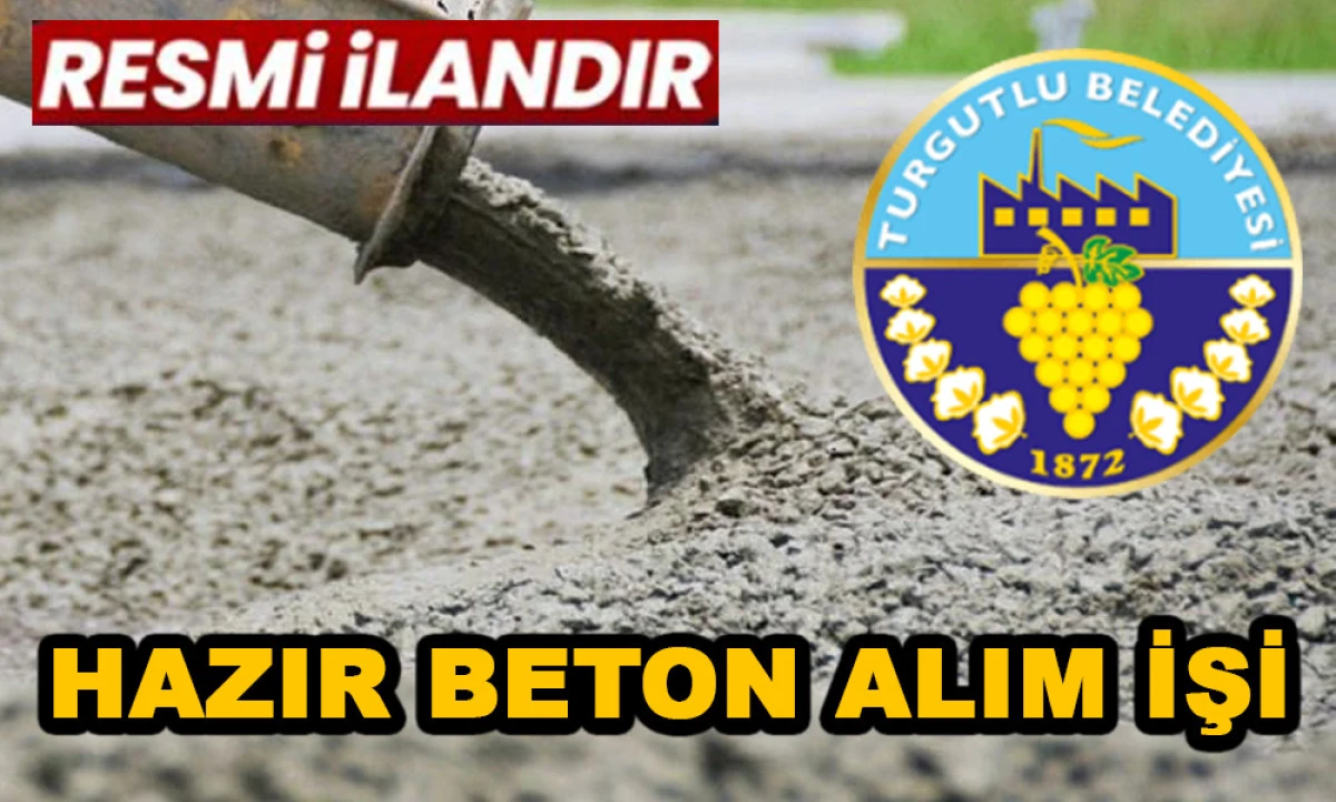HAZIR BETON ALIM İŞİ