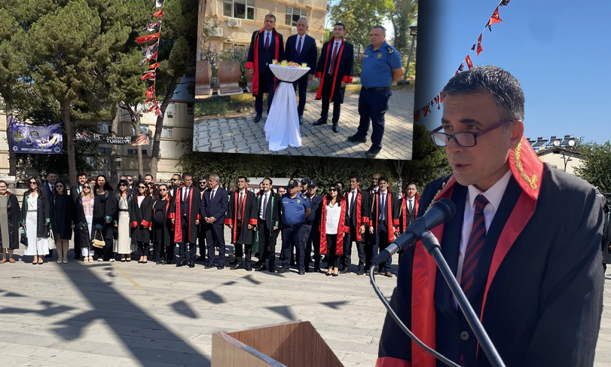 İLÇEDE YENİ ADLİ YIL TÖRENLE BAŞLADI