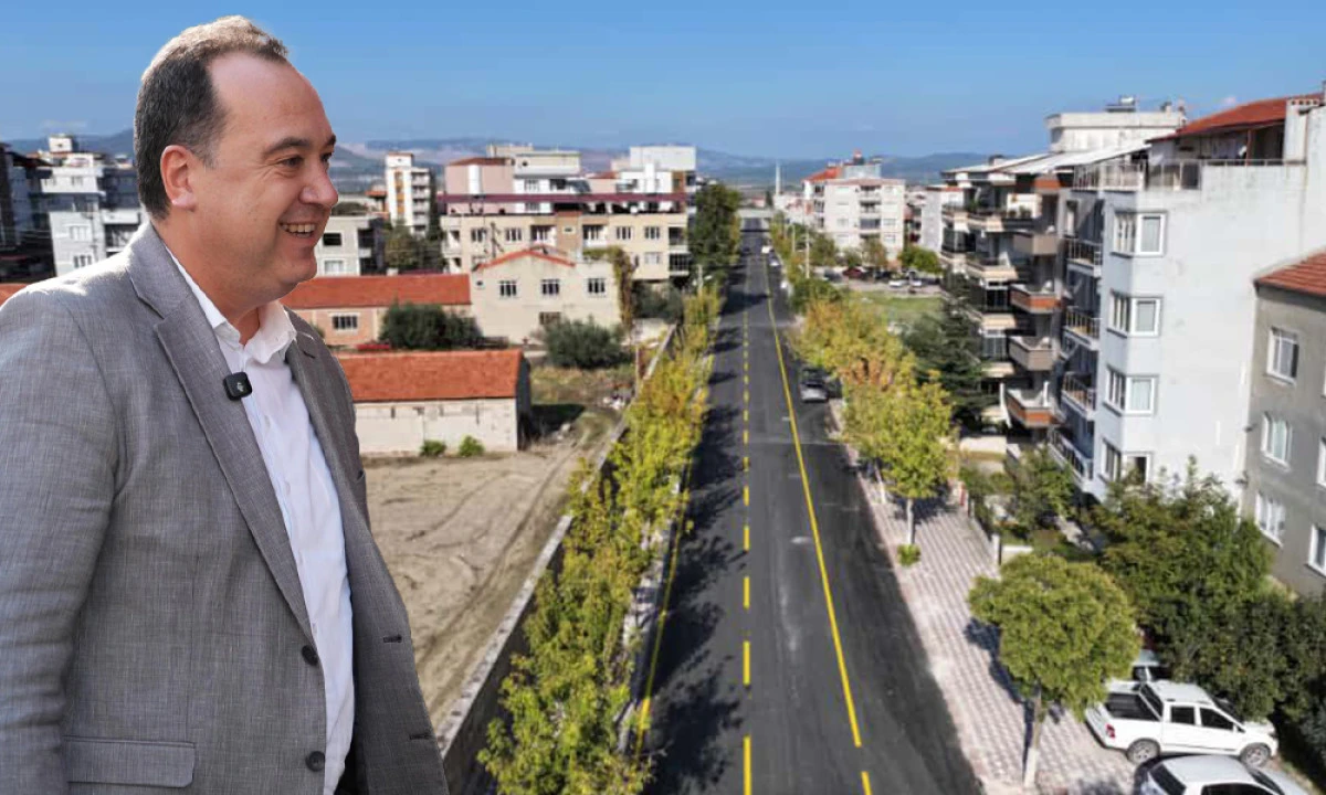 İLÇEDE YOLLAR YENİLENİYOR