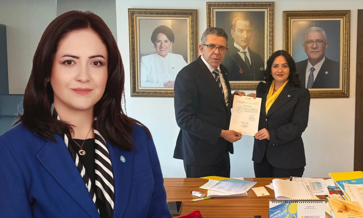 İYİ PARTİ İL BAŞKANI G&Ouml;ZDE AYTA&Ccedil; G&Ouml;REVE BAŞLADI