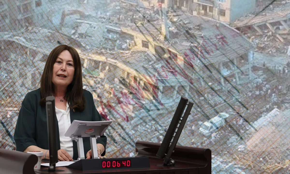 İYİ PARTİLİ SUNAT'TAN İKTİDARA DEPREM ELEŞTİRİSİ