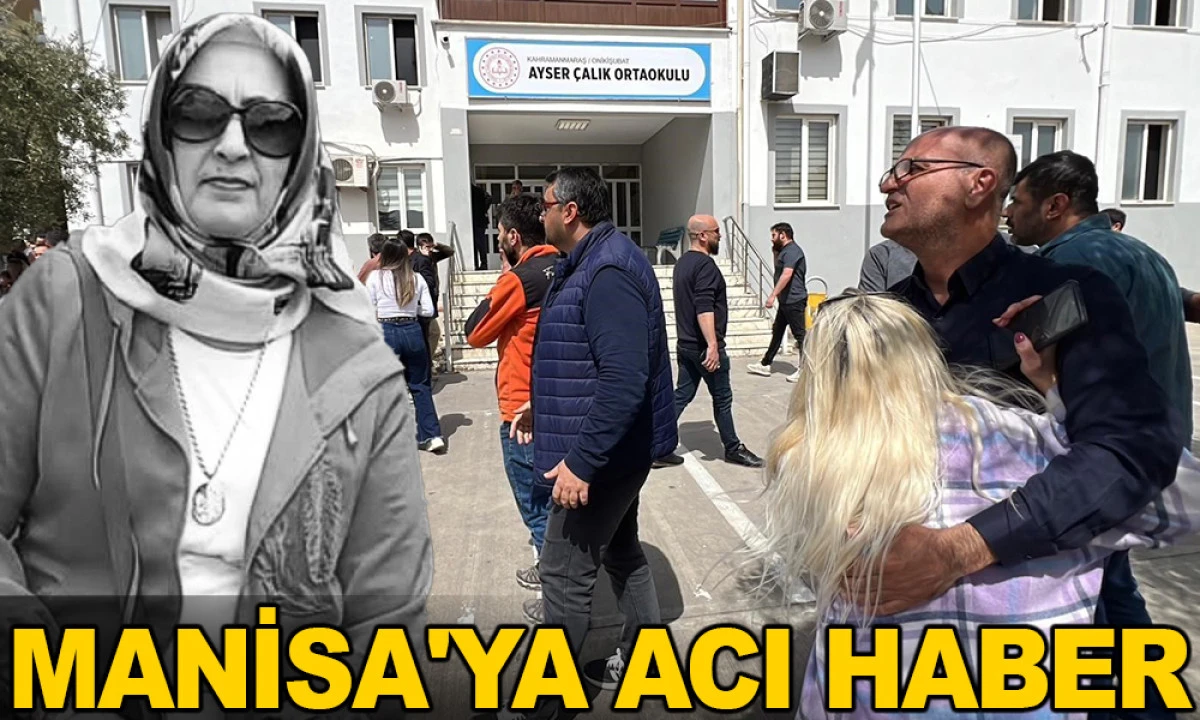 KAHRAMANMARAŞ'TAKİ SALDIRININ ACISI TURGUTLU'YA D&Uuml;ŞT&Uuml;