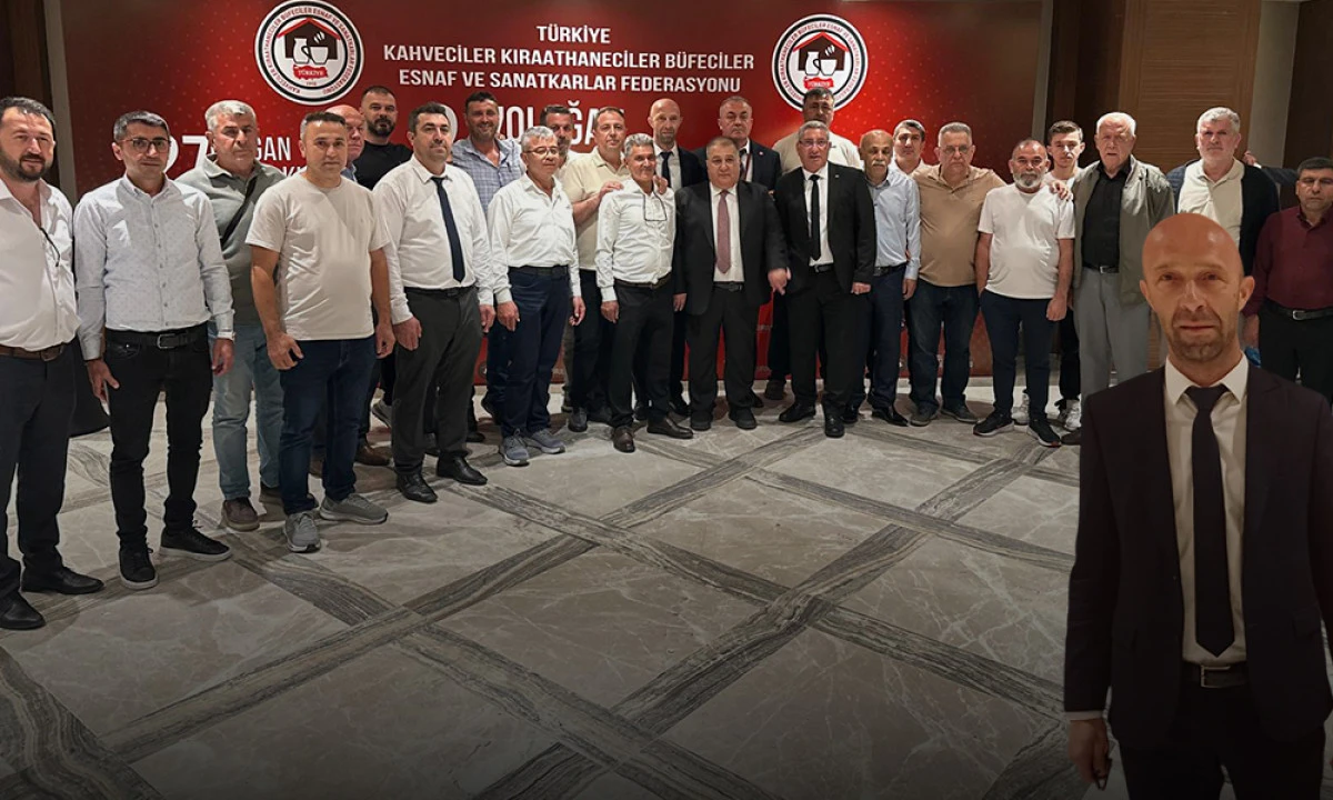 KAHVECİLER FEDERASYONU&rsquo;NDA MANİSA İMZASI