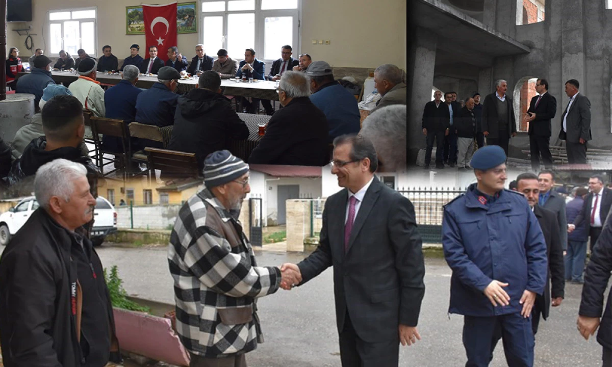 KAYMAKAM G&Uuml;LDOĞAN&rsquo;DAN KIRSAL MESAİ