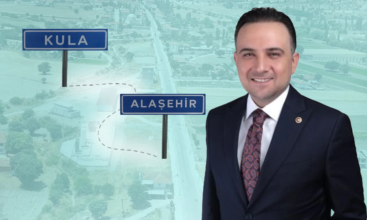 KULA&ndash;ALAŞEHİR YOLU İ&Ccedil;İN DEV İMZA