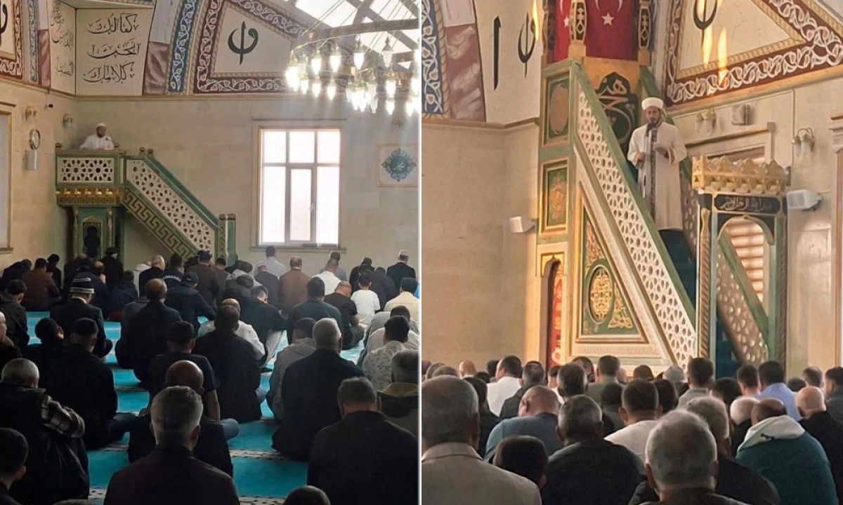 KURBAN BAYRAMI NAMAZINDA CAMİLER DOLDU