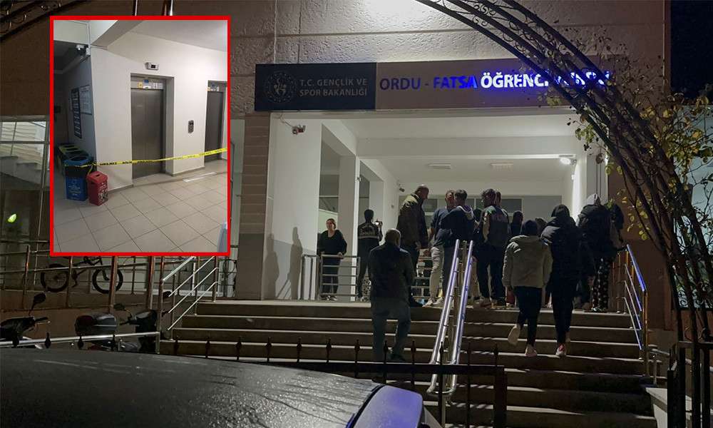 KYK YURDUNDA BİR FELAKET DAHA! ASANSÖR ZEMİNE ÇAKILDI