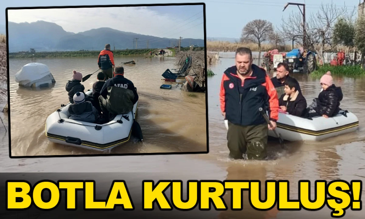 MAHSUR KALAN AİLENİN İMDADINA YETİŞTİLER