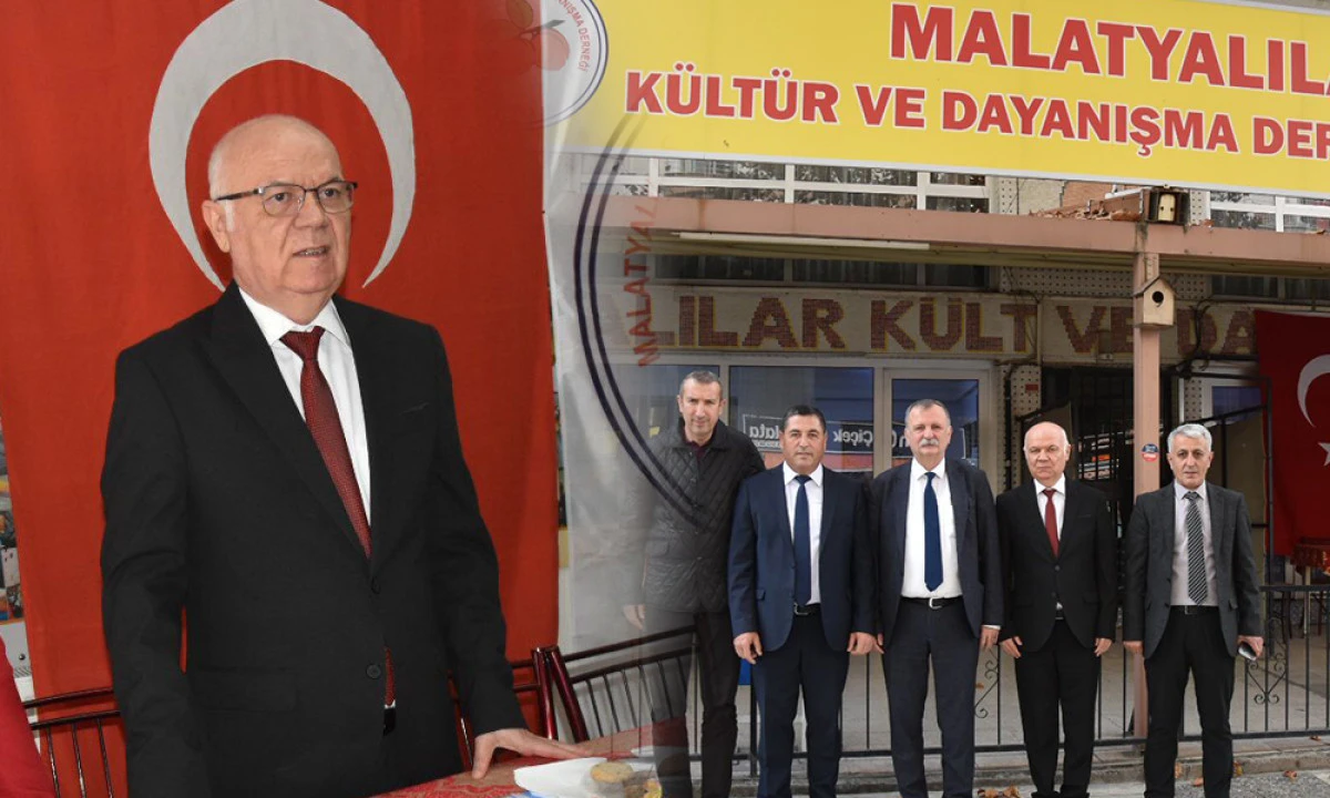 MALATYALILAR DERNEĞİ'NDE ALİ KESKİN GÜVEN TAZELEDİ