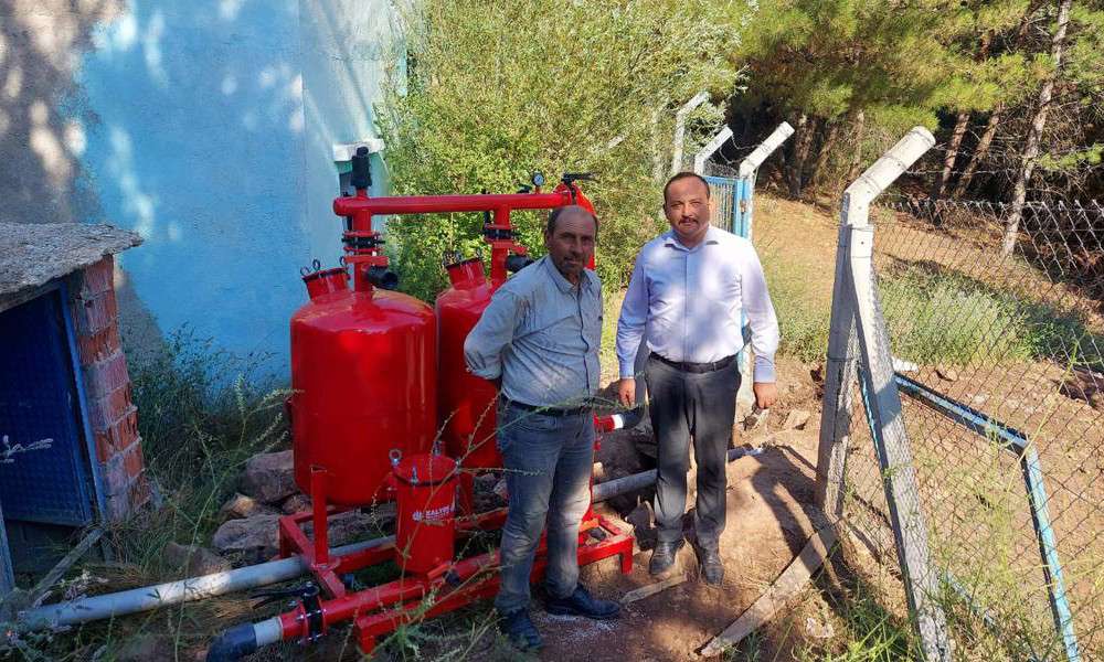 Malaz&rsquo;da sulama kalitesi artırıldı