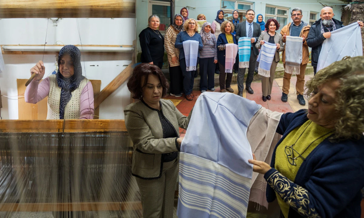 MANİSA BEZİ YENİDEN TEZG&Acirc;HLARDA HAYAT BULUYOR