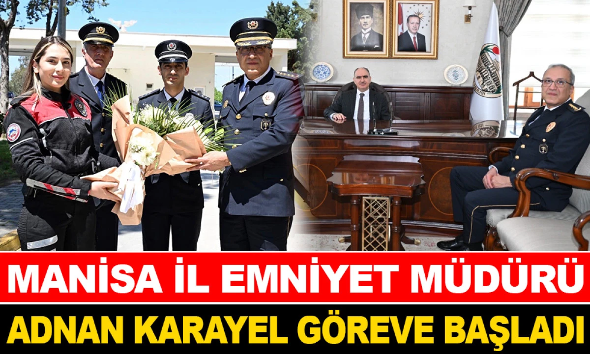 MANİSA EMNİYETİNDE YENİ D&Ouml;NEM RESMEN BAŞLADI