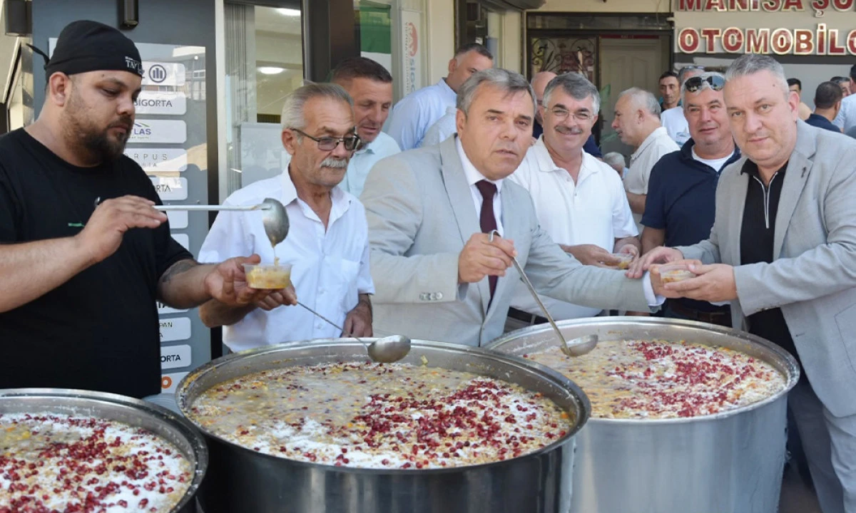 MANİSA ŞOF&Ouml;RLER VE OTOMOBİLCİLER ODASI AŞURE HAYRI