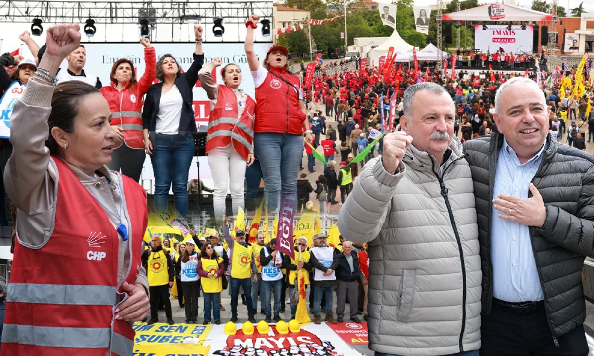 MANİSA'DA 1 MAYIS COŞKUSU