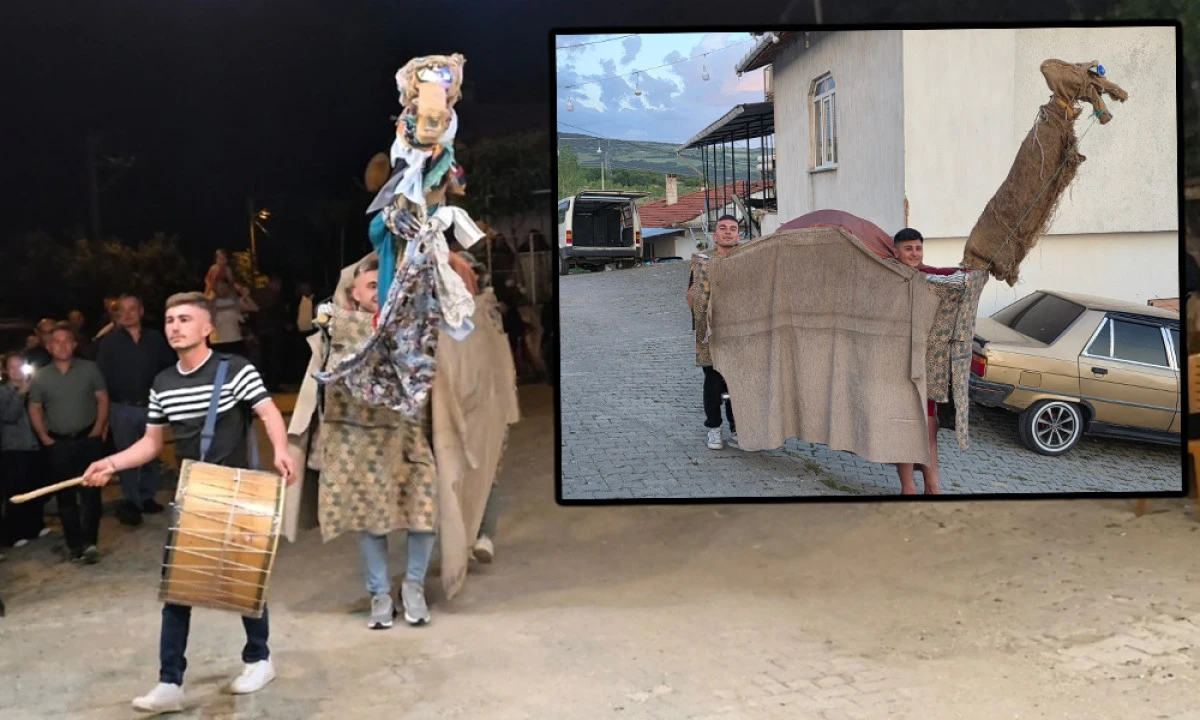 MANİSA'DA 135 YILLIK GELENEK: KUKLA DEVE
