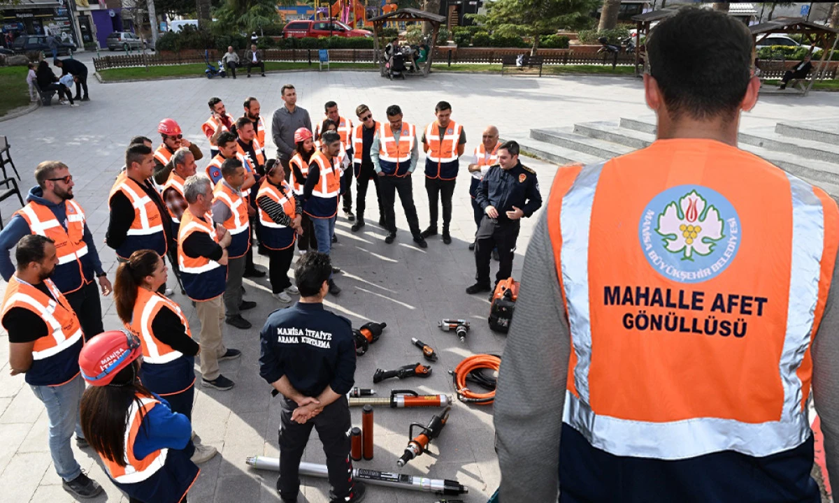 MANİSA’DA AFETE HAZIRLIK