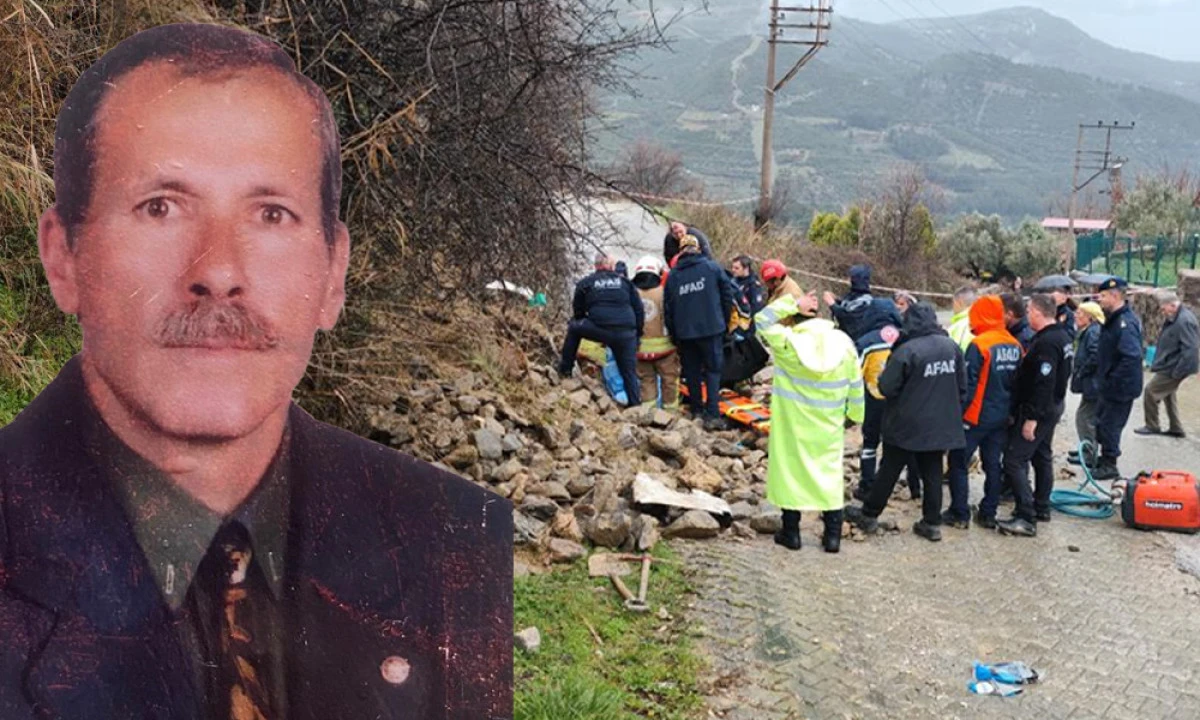  MANİSA&rsquo;DA İSTİNAT DUVARI &Ccedil;&Ouml;KT&Uuml;: ACI HABER GELDİ