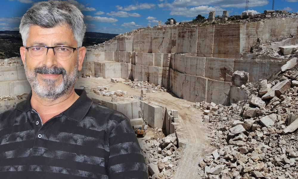 MANİSA&rsquo;DA &Uuml;RETİLEN TRAVERTEN TAŞLARI D&Uuml;NYAYA İHRA&Ccedil; EDİLİYOR