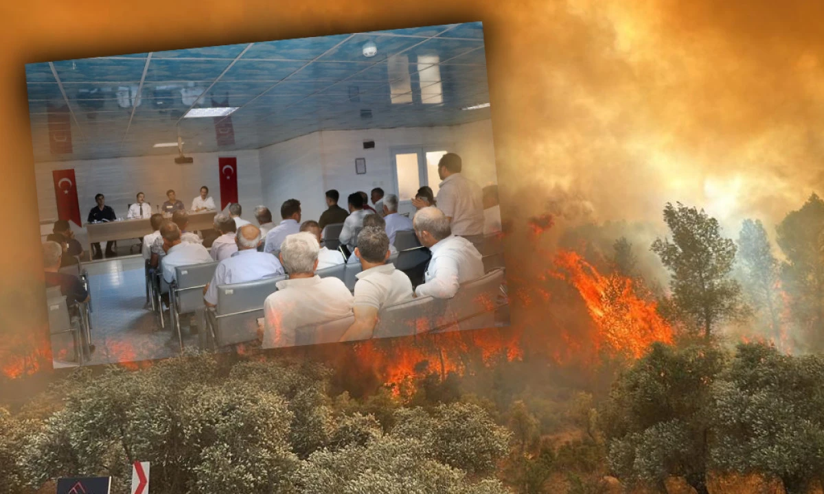 MANİSA'DAKİ ORMAN YANGINLARI MASADA