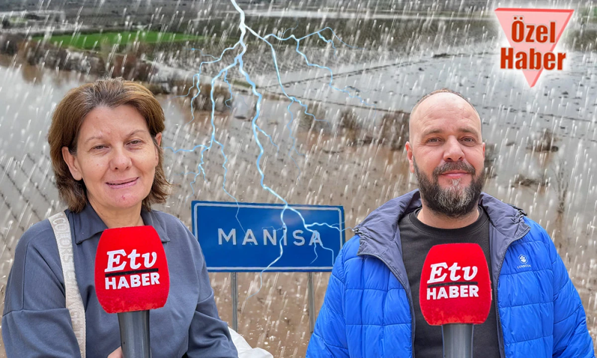 MANİSALILAR YAĞMURDAN MUTLU!