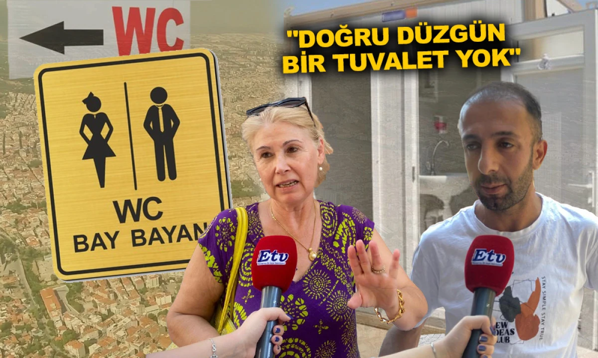 MANİSA'NIN MERKEZİNDE TUVALET BİLMECESİ!