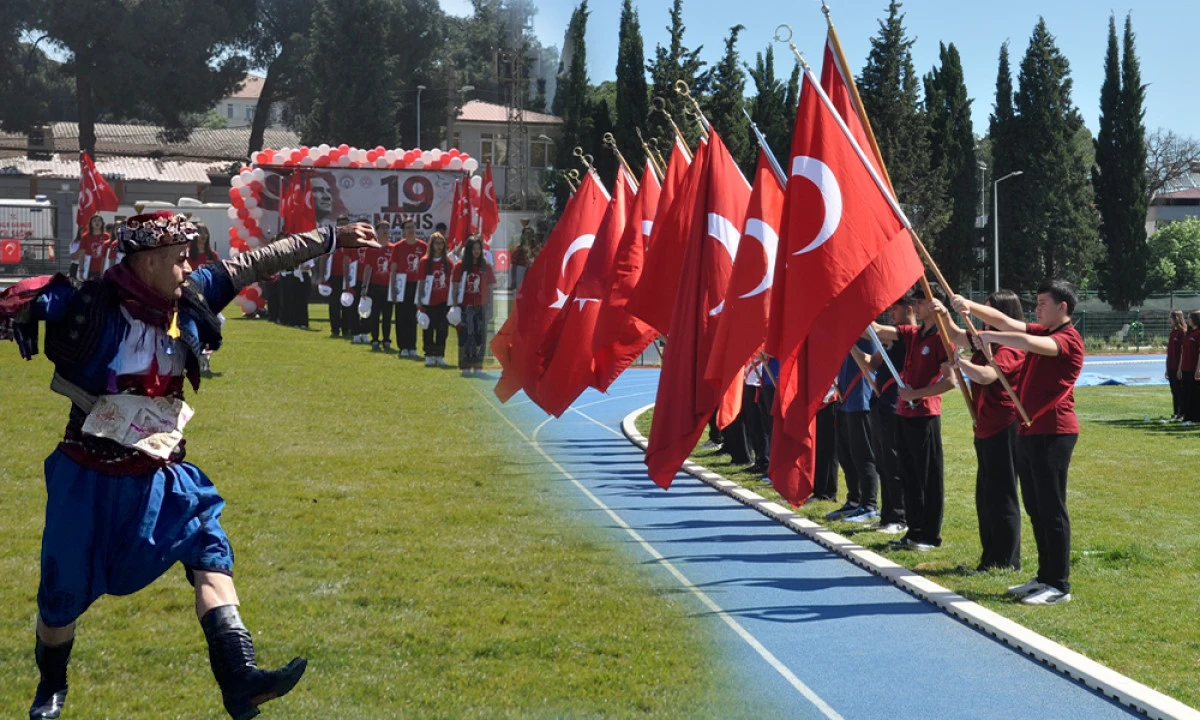 MANİSA'NIN HER K&Ouml;ŞESİNDE 19 MAYIS COŞKUSU