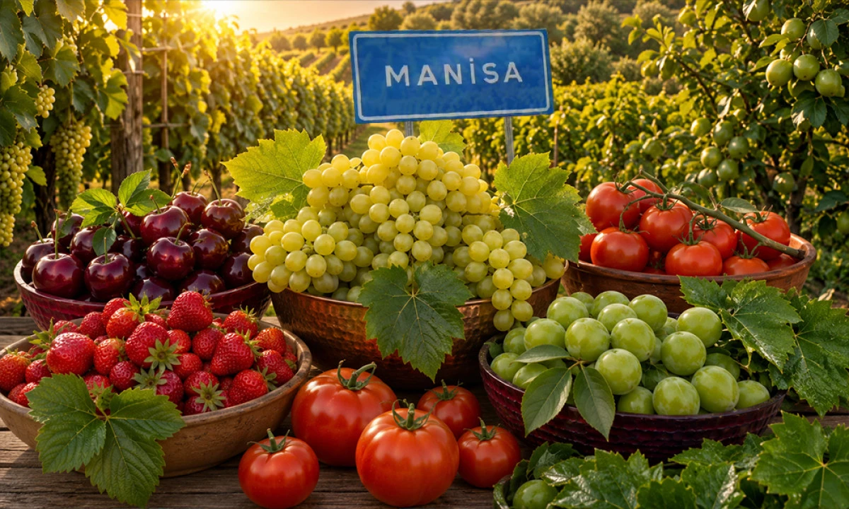 MANİSA'NIN &Uuml;R&Uuml;NLERİ D&Uuml;NYAYA TANITILACAK