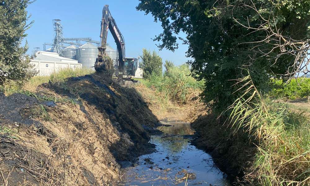 Maski&rsquo;den Karaağa&ccedil;lı&rsquo;da dere temizliği &ccedil;alışması