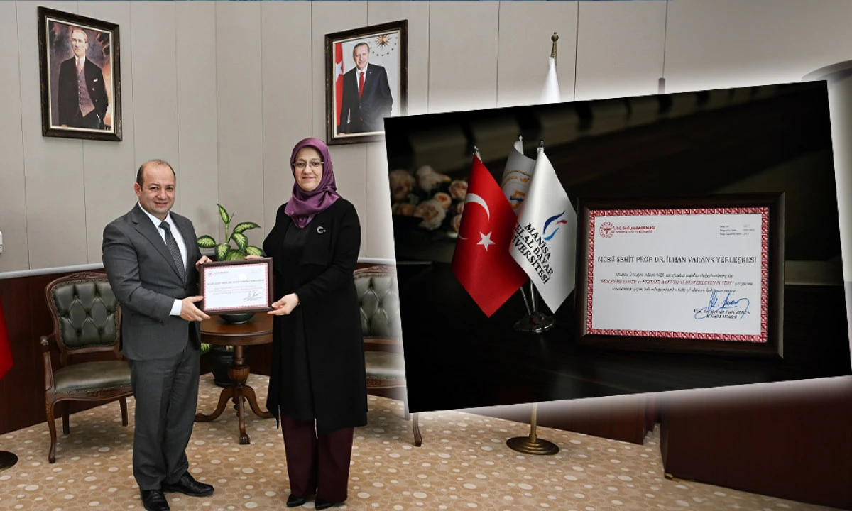 MCB&Uuml; &ldquo;BESLENME DOSTU İŞ YERİ&rdquo; BELGESİ ALDI