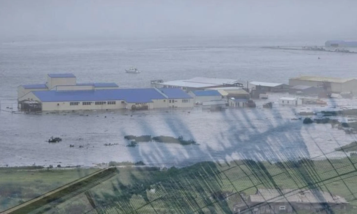 MEGA DEPREM SONRASI TSUNAMİ BAŞLADI