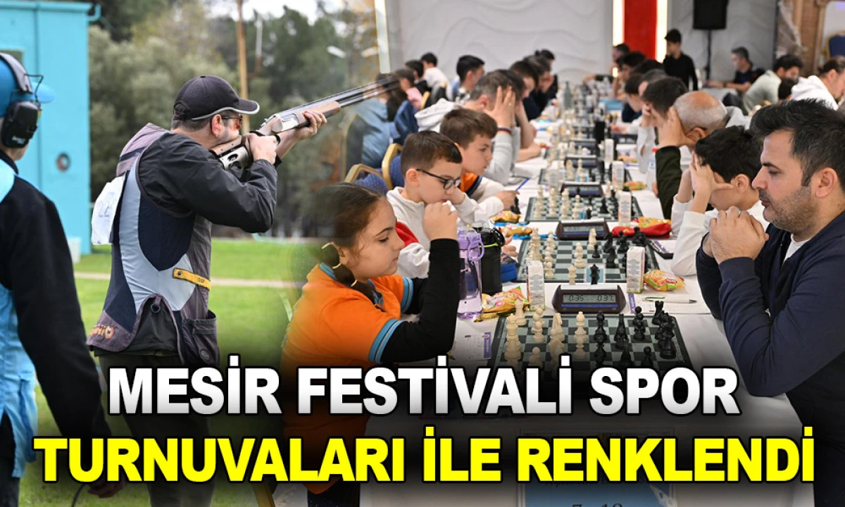 MESİR FESTİVALİ SPOR TURNUVALARI İLE RENKLENDİ