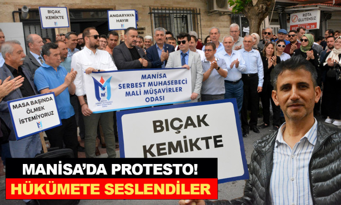 MUHASEBECİLER VE MALİ MÜŞAVİRLERDEN 'İŞ YÜKÜ' PROTESTOSU