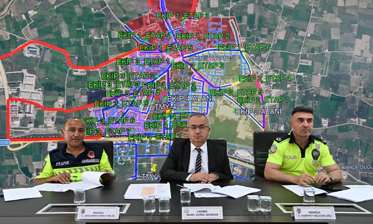 MURADİYE&rsquo;DEKİ ALTYAPI KAZILARI UKOME G&Uuml;NDEMİNDE