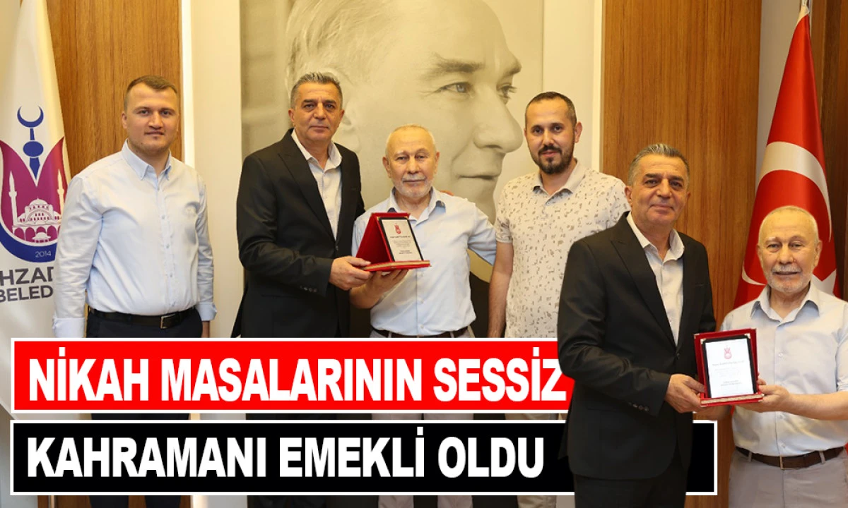 NİKAH MASALARININ SESSİZ KAHRAMANI EMEKLİ OLDU